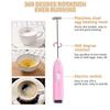 Mini Electric Milk Foamer Blender Wireless Coffee Whisk Mixer Handheld Egg Beater Cappuccino Frother Mixer Kitchen Whisk Tools