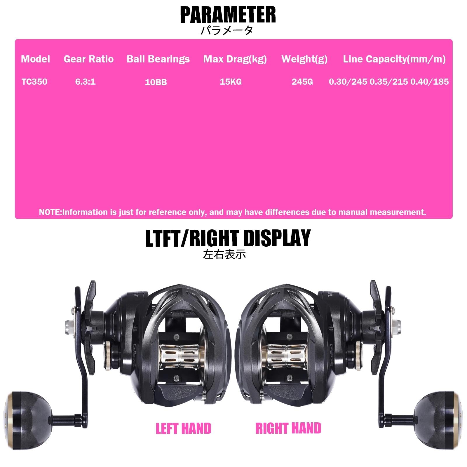 

Катушка для морской рыбалки 9+1BB, катушка для медленной джиговой ловли, максимальная сила торможения 16 кг, катушка для лодочного качения с приманкой Left Hand