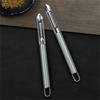 Stainless Steel Kitchen Peeler For Potatoes Vegetables Efficient Ergonomic Grip Peeling Device Kitchen Utensil