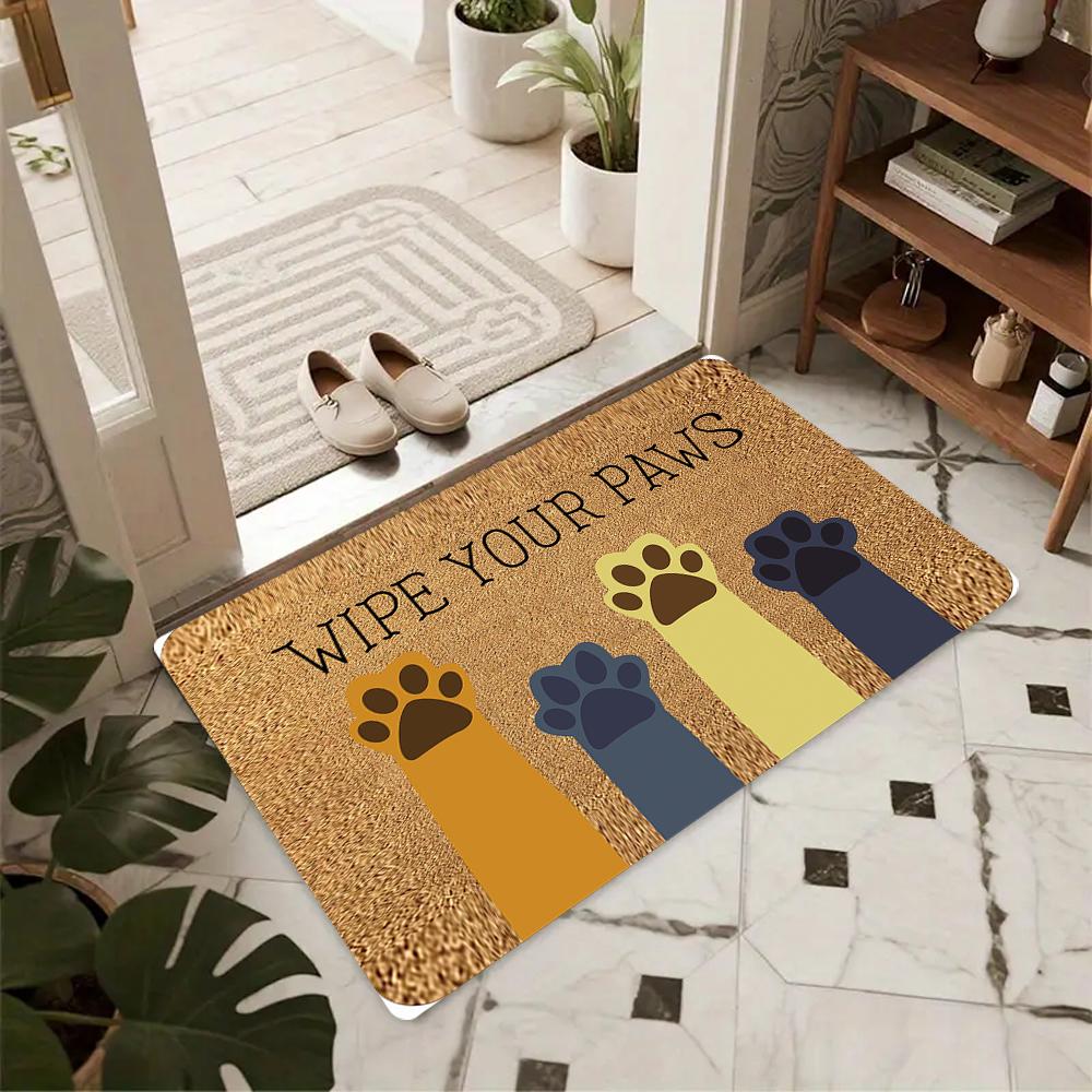 Welkom Patronen Tapijt Mat Vloerkleed Antislip Vloerkleed Huisdecoratie voor Entree Woonkamer Slaapkamer Decoratie Welkomstmat 30x50cm