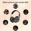 Casque Bluetooth - GENERIC - Sound 6S - 65 Heures D'autonomie - Micro Intégré - Pliable Et Léger