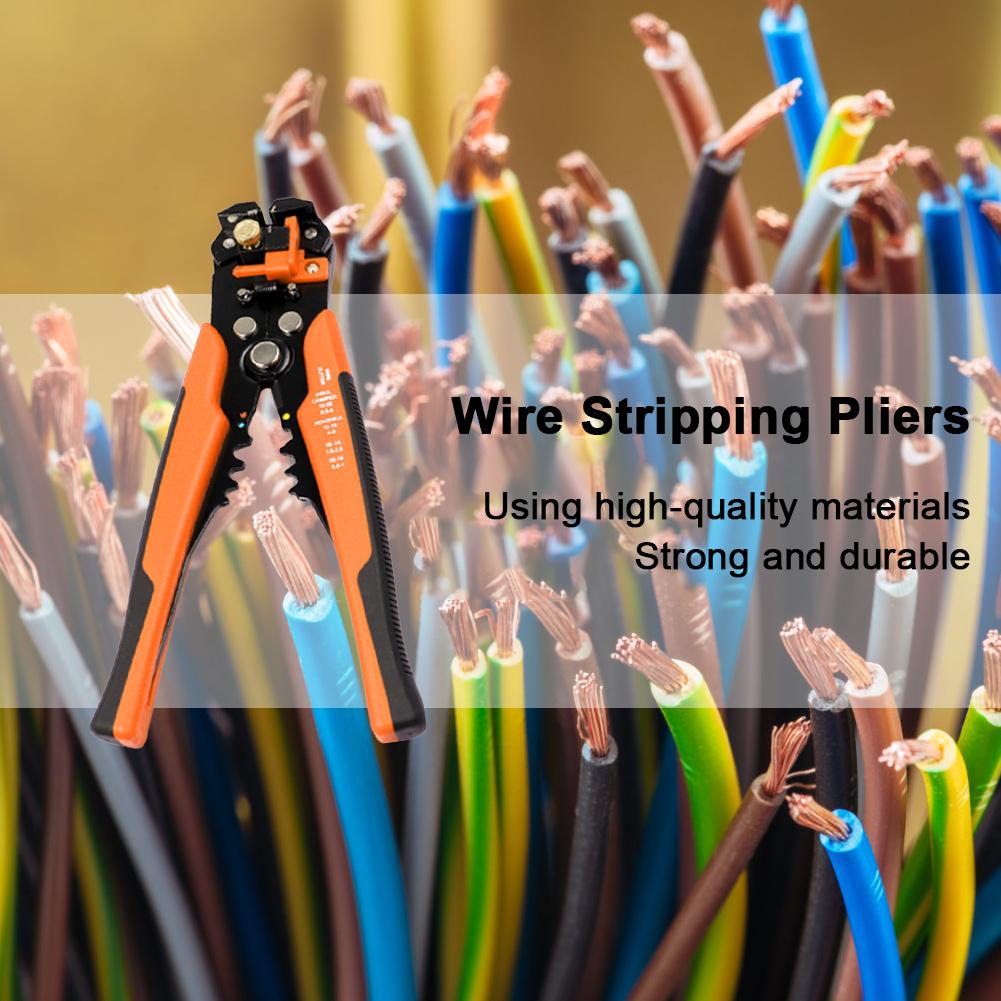 Multifunctional Wire Stripping Pliers For Cable Cut Crimp Terminal High Precision Automatic Hand Tool Crimper Cable Cutter Tools