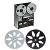 1/4 7 Inch Empty Tape Reel Aluminum Alloy 8 Hole Universal Opening Machine Part Sound Tape Empty Reel 1/4 7 Inch