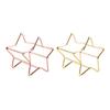 2Pcs Powder Puff Stand Makeup Sponge Holder Star Design Cosmetic Sponge Holder for Ventilated Drying Storage Display Vanity Table Use