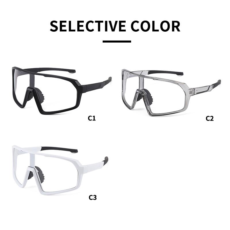 Cycling Glasses Pochromic Sunglasses Men Women Mountain Bike Road Eyewear New Bicycle Riding Outdoor Sports Hiking Goggles