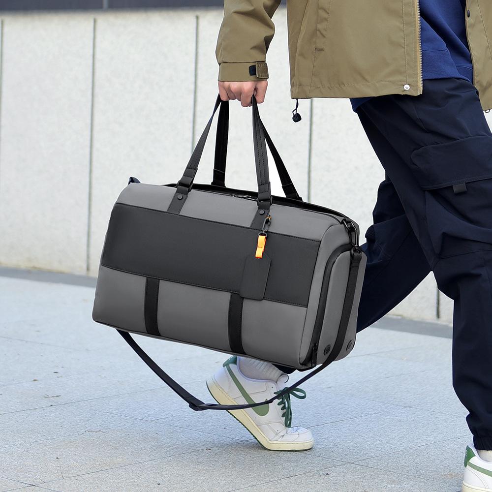Borsa alla moda da bagaglio a mano Borsa da viaggio per brevi distanze Grande capacità Separazione umido e asciutto Borsa da yoga per la palestra