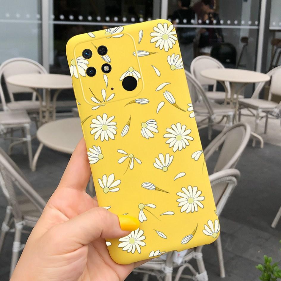 For Xiaomi Redmi 10C Phone Case New Popular Flower Painted TPU Cover For Xiaomi Redmi 10C 4G Bumper Redmi10C NFC 2022 Soft Funda