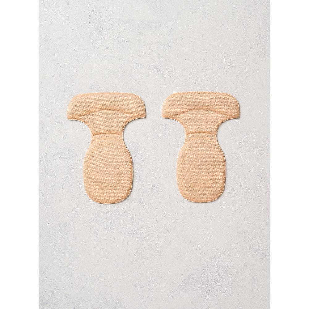 Daiso T Shaped Heel Pads wiTh Fabric  Pack Of 2