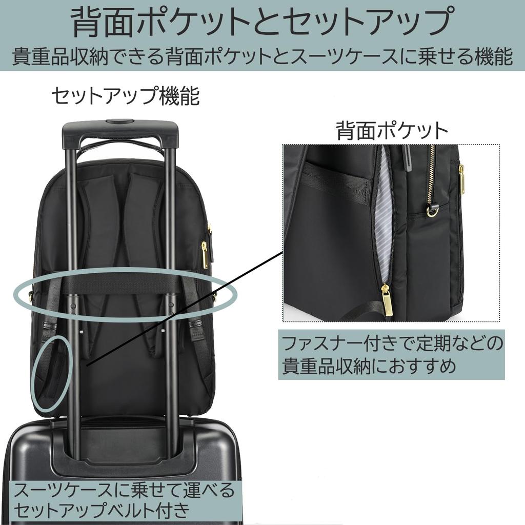 Ace Gene Business-Rucksack, Ace Fit'em, Damen, für A4-Ordner und 14,0-Zoll-Laptop, Nein. 68683