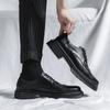 Large Size Brock Men'S Shoes 45 Trendy British Casual Wedding Shoes 46 Dress Pointed Groom Leather Shoes Px25-R
