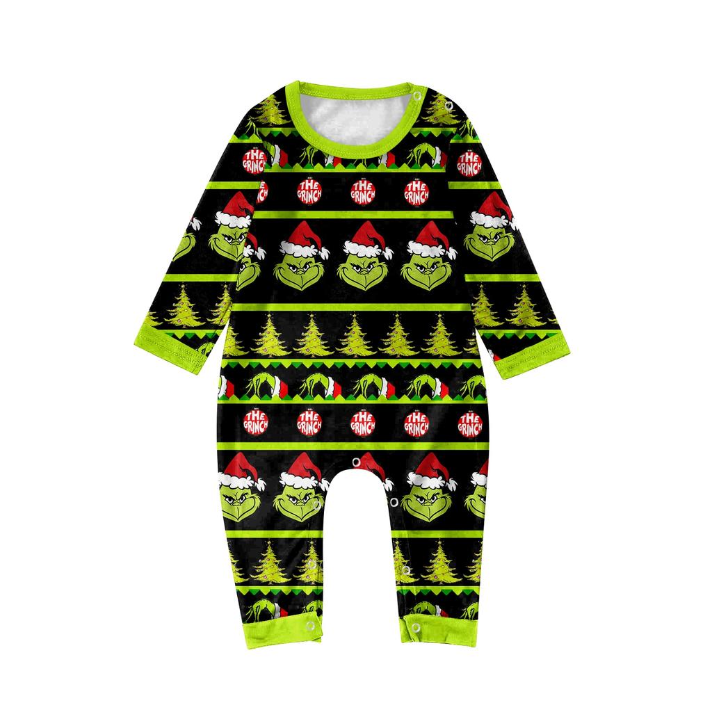 Christmas Family Matching Sets Pajamas, Loungewear Outfits,Family Matching Long Sleeve Tops+Pants Set