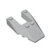 10 peças MOC Brick Parts 6153b Cunha Inclinada 6 x 4 Recorte com Entalhes de Pino Bloco de Construção Compatível Partícula DIY Brinquedo de Cérebro Infantil