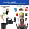 Car Drink Holder Multifunction Adjustable Cup Holder 360° Rotation Stable Anti-Slip Auto Parts Storage Box Car Water Cup Holder