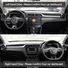 Anti-UV Suede Leather Dashmat for MG ZS ZX ZST Astor 2017- Black/Brown Dashboard Cover Sun Shade Carpet Non-slip Pad