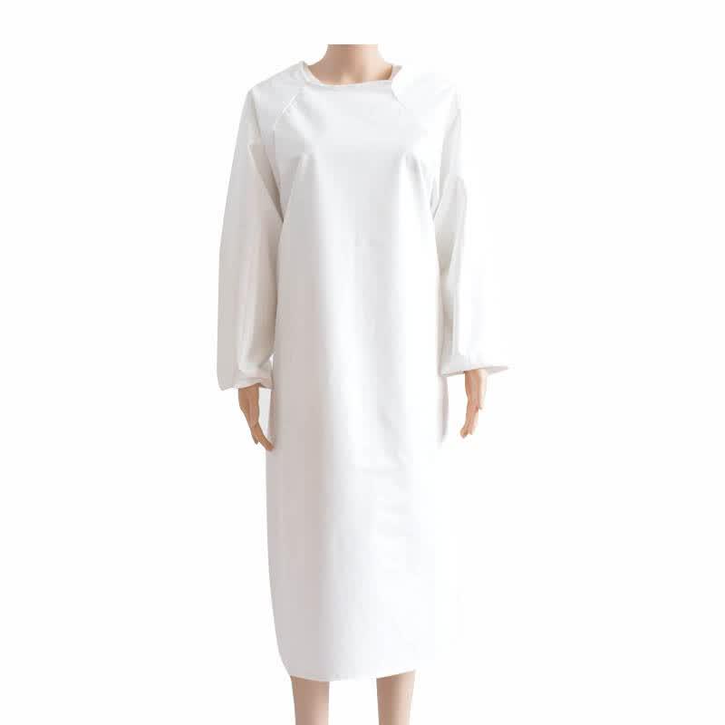 Laobaojia Unisex Long-Sleeve Waterproof Work Smock One Size