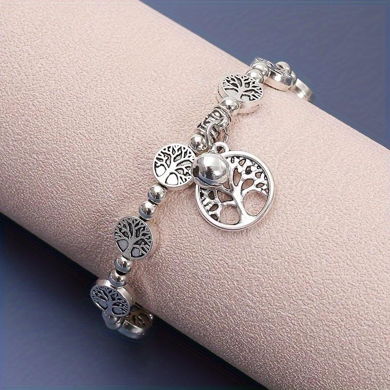 Tree of Life Pendant Bracelet - Retro Style Zinc Alloy, Perfect for Daily Wear and Gifts