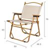 Ultralight Aluminum Folding Kermit Chair with Table for Outdoor Camping and Leisure Travel