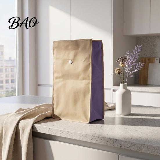 Vegetable Freshness Preserver Reusable Self Sealing Potato Onion Storage Bags, Light Blocking Bag with Side Non Woven Produce Container Zipper,