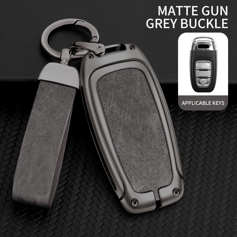 Zinklegierung Auto-Fernschlüssel-Abdeckungsgehäuse für A1 A3 8V A4 A5 A6 A7 A8 B8 B9 C7 Quattro Q3 Q5 Q7 S4 S6 S7 S8 R8 2009-2015