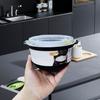 Microwave Rice Cooker with Lid - Non-Stick,BPA-Free, Easy-Clean Lunch Container for Quick Meals&Single Servings, Includes Steam Vent& Transparent Lid