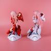 Anime Figure Darling In the FRANXX Figure Zero Two 02 Red/White Clothes Sexy Girls PVC Action Figures Toy Collectible Model