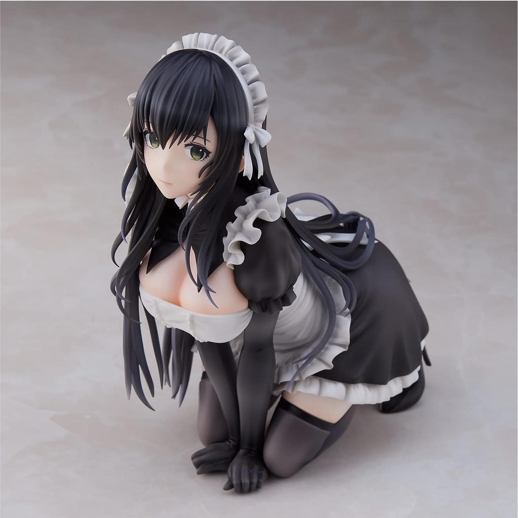 Hair Illustration by Io Haori PVC ABS Painted Finished Figure "Black Maid" Non-scale &