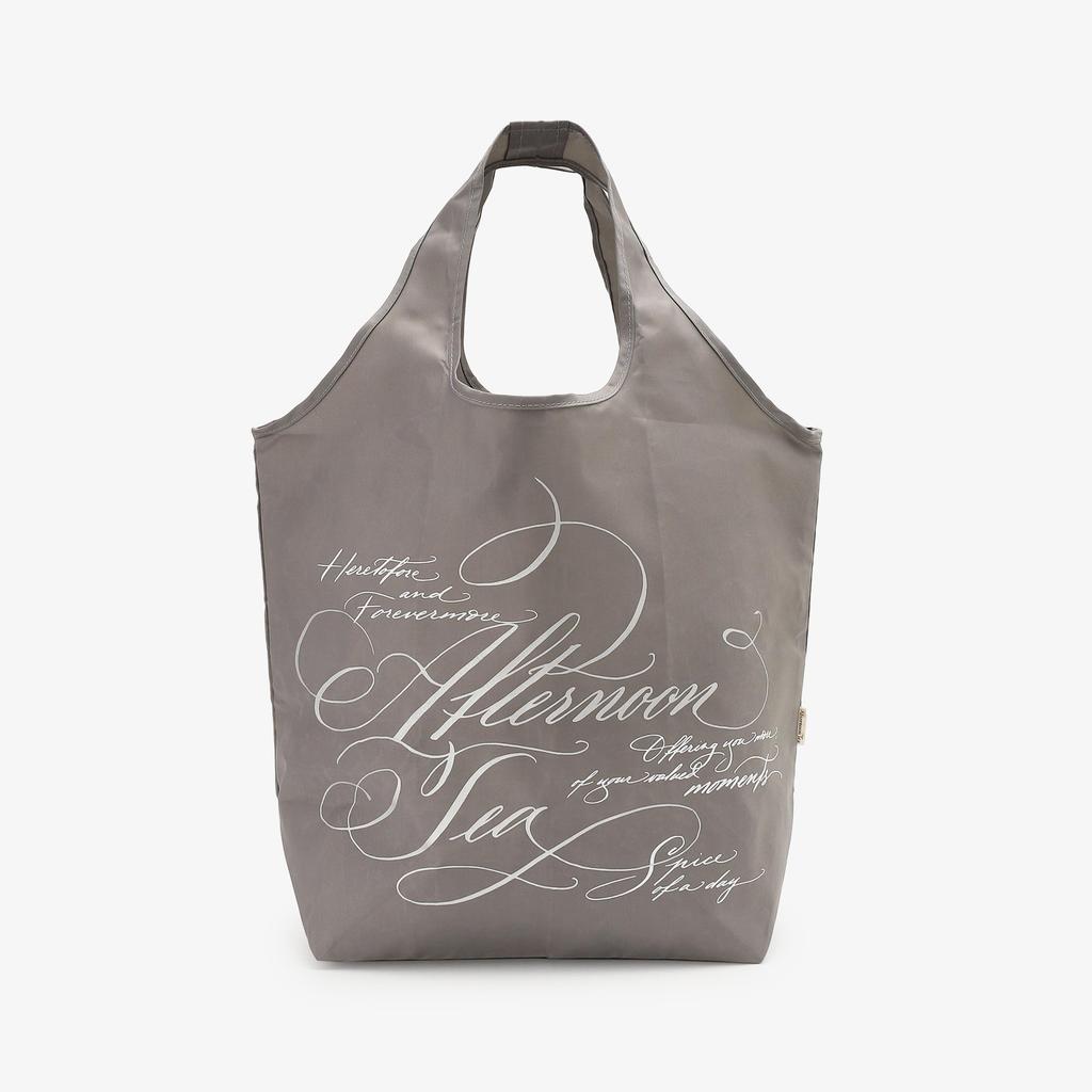 [Afternoon Tea Living] AfternoonTea LIVING Eco Bag/Shopping Bag HP85 Logo Shopping Wrap Bag/Veronica Halim Gray