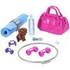 barbie Módní Krása Barbie Fitness Set a Doplněk 3 a GJG57 & [Oblékací Panenka] [Sada Panenek] [Věk Nahoru]