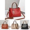 Elegant 2024 New Women's High Capacity Tote Bag Stylish Shoulder Bag For Moms In Khaki Burgundy Black Green And Mustard Yellow