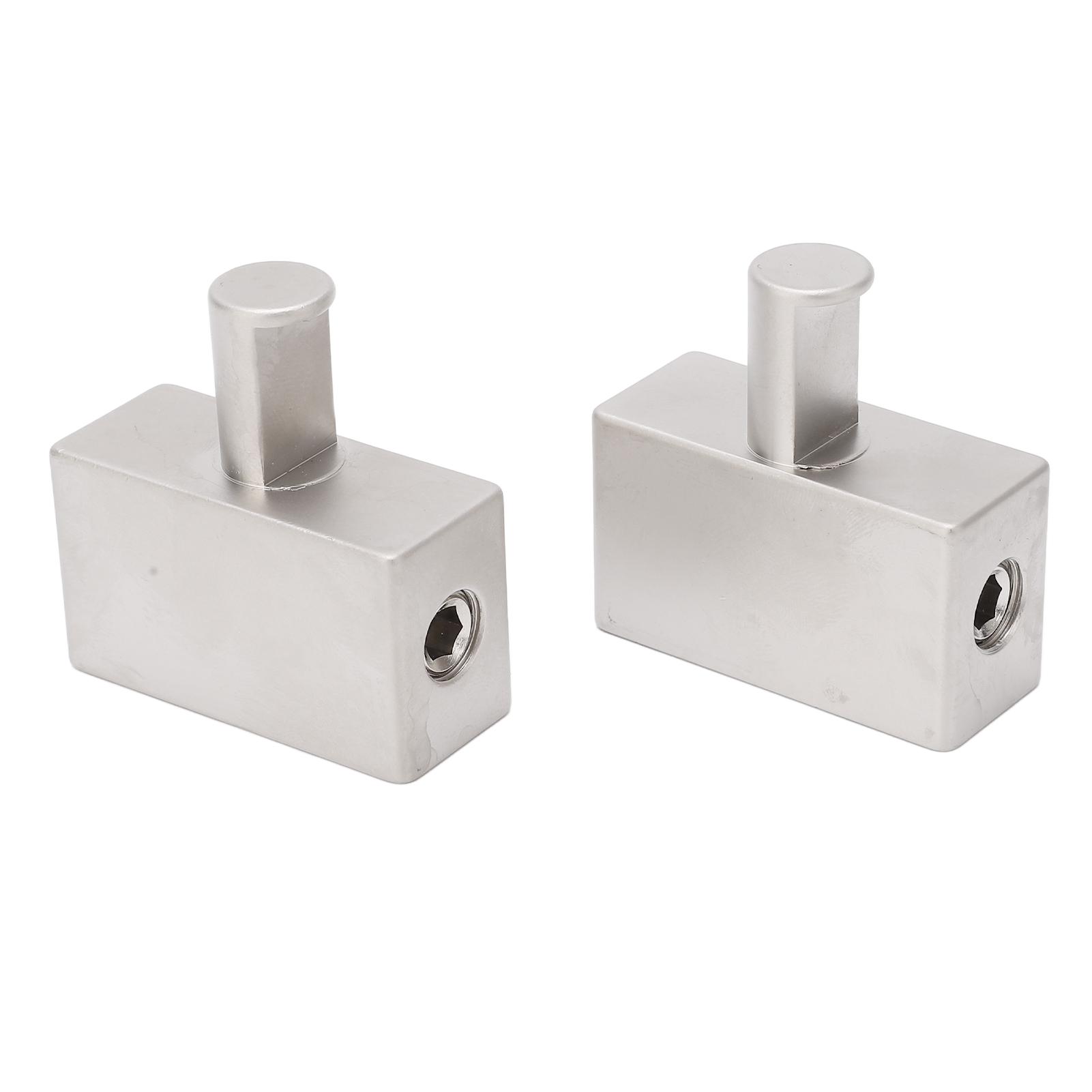 2pcs Dual 1/0 Gauge to 1/0 Gauge Amplifier Input Reducer Nickel Plated Aluminum Alloy High Power for Car Audio Aluminum alloy
