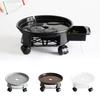 360-degree Rolling Plant Stand Base Movable Flower Planter Stand Flower Plant Pot Base