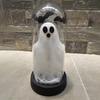 Halloween Ghost Decoration Lighted Ghost in Glass Dome Cloche Cute