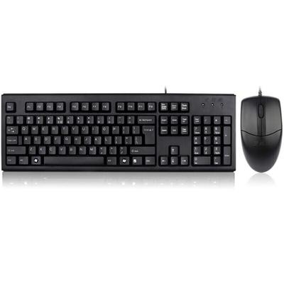 A4TECH KK-5520 Kabelgebundene Tastatur- und Maus-Kombination