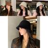 Winter Women Bucket Hat With Breathable Polyester Fabric For Casual Wear