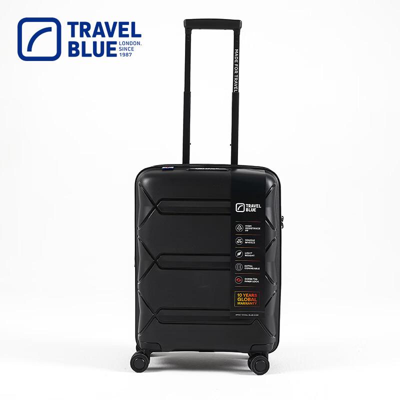 

TRAVEL BLUE Nomad Series Lightweight Spinner Suitcase 20 inch