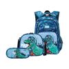 Schulranzen-Set für Kinder mit Brotdose und Federmäppchen, Leichter bedruckter Rucksack für Jungen Mädchen, 13 Designs Schulanfangsbedarf Geschenk