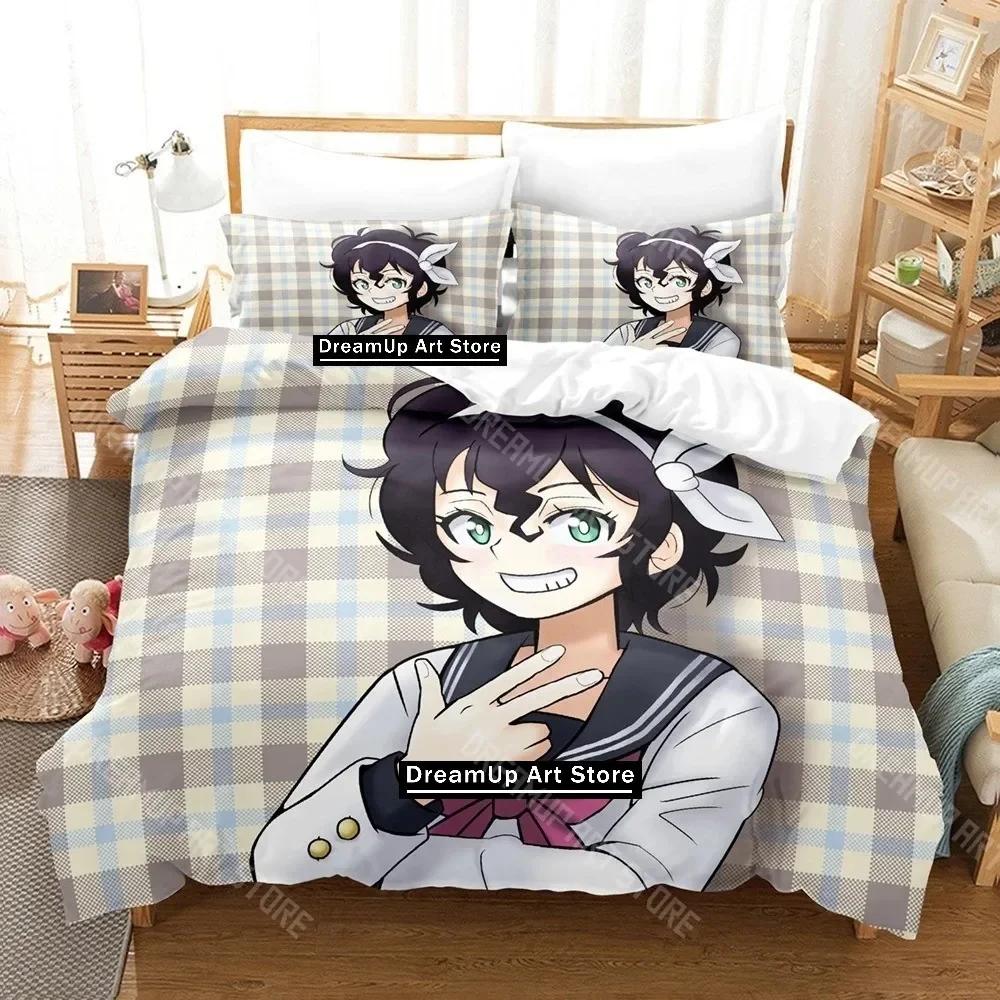 3D Print Bakuman Bedding Set Single Twin Full Queen King Size Bed Set Adult Kid Bedroom Duvetcover Sets 3D Print Anime Bed Sheet