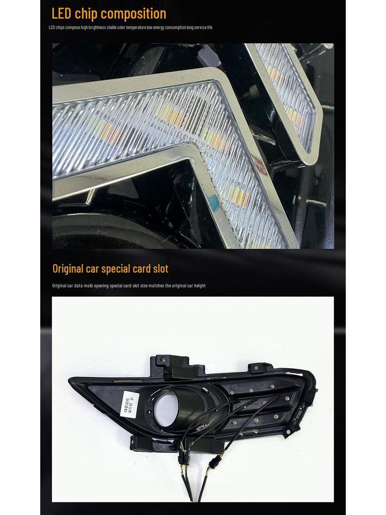 Ford Mondeo 13-16 LED Fließende Tagfahr- & Blinkleuchten