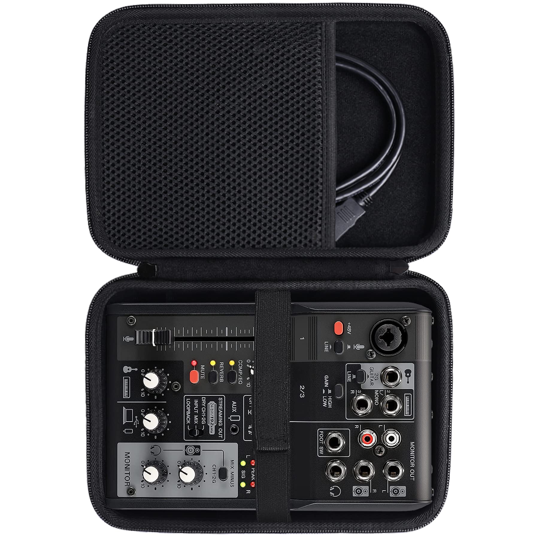 

Storage Compatible with Yamaha Webcasting Mixer Audio Interface [Khanka Case] AG03/AG03MK2 (Case Only)