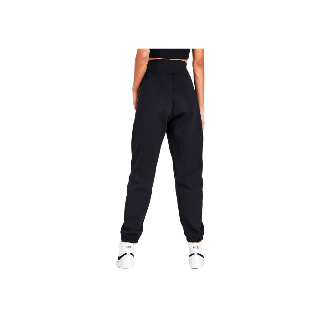 Nike Womens Phoenix Fleece High-Waisted Oversized Sweatpants Black/Sail Women Streetwear DQ5887-010