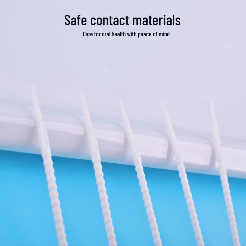 Xiao Lu Ma Ma Double-Ended Dental Floss Picks with Brush Heads, 900 Count