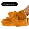 1Pair Breathable Labor Protection Gloves Thickened Welder Gloves Sturdy Work Safety Glove  Adult
