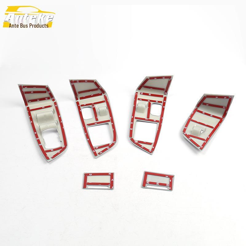 Fits 19 Navigator/MKX Models: Electroplated Window Switch Decorative Frame