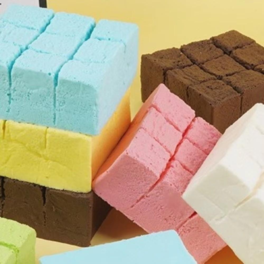 Wet Soft Slow Rebound Tofu Toy Slow Rebound Simulation Tofu Toy Tofu Squeezable Toy Ornament Use