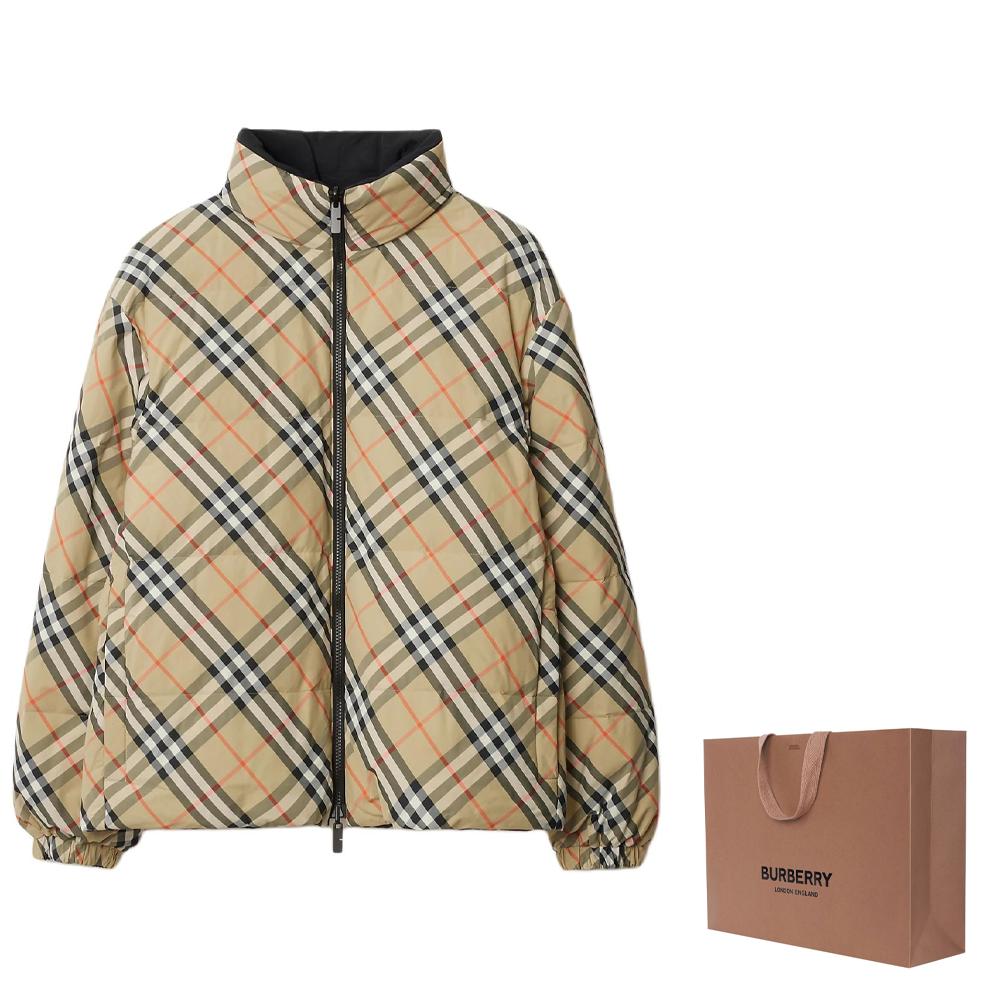 Burberry Down Jacket Standard Men's Khaki 81039311