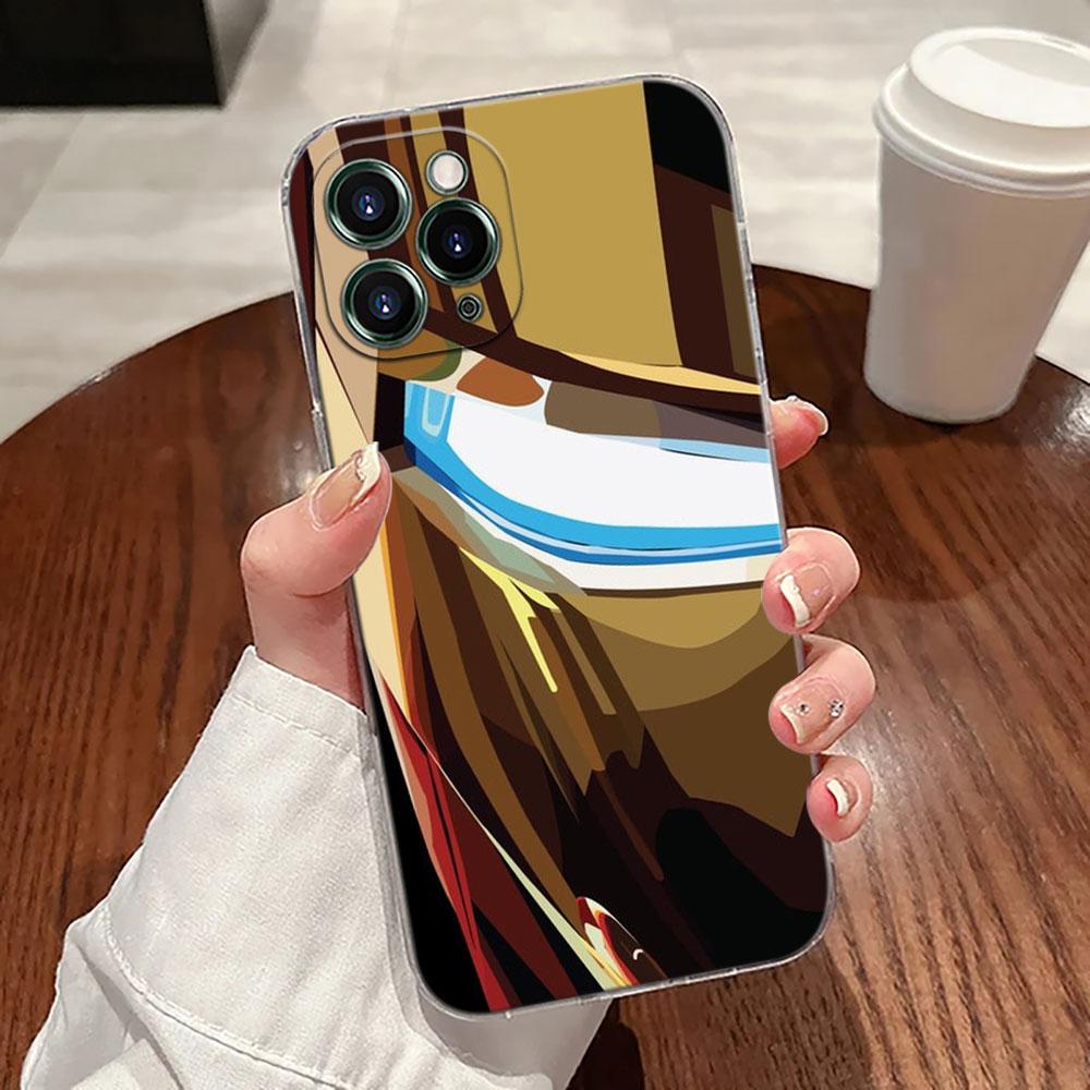 Ironman Marvel Iron Man Transparent Phone Case For iPhone 17 Pro Max 17E 11 12 13 14 15 16 Pro Max Plus 17 Air 16E XS Soft Cover