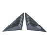 Car Rear Louver Window For Honda Civic 11th Hatchback   2024 2025 Side Shutter Air Vent Scoop Shades Cover Trim Blinds
