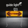 Solar LED Directional Warning Sign