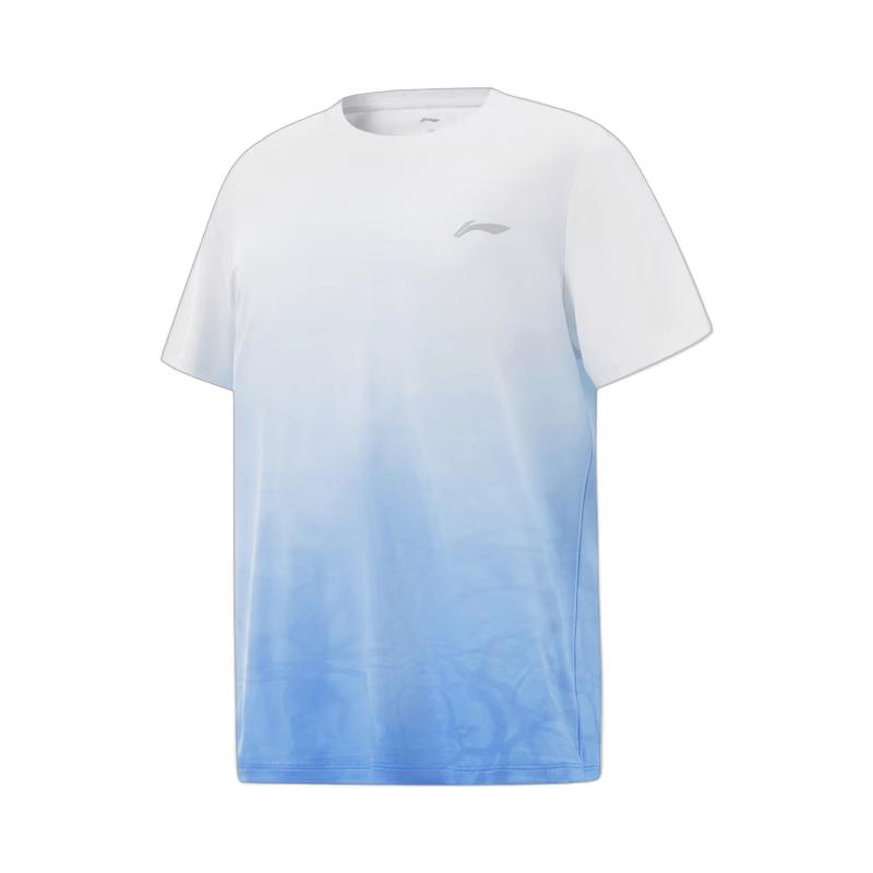 Li-Ning Youth Boys Gradient Quick-Dry Short Sleeve T-Shirt YTSV095 XS