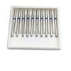 10PCS Dental Diamond Burs Drill Polishing Smoothing Whitening Tool For High Speed Handpiece Medium EX-18